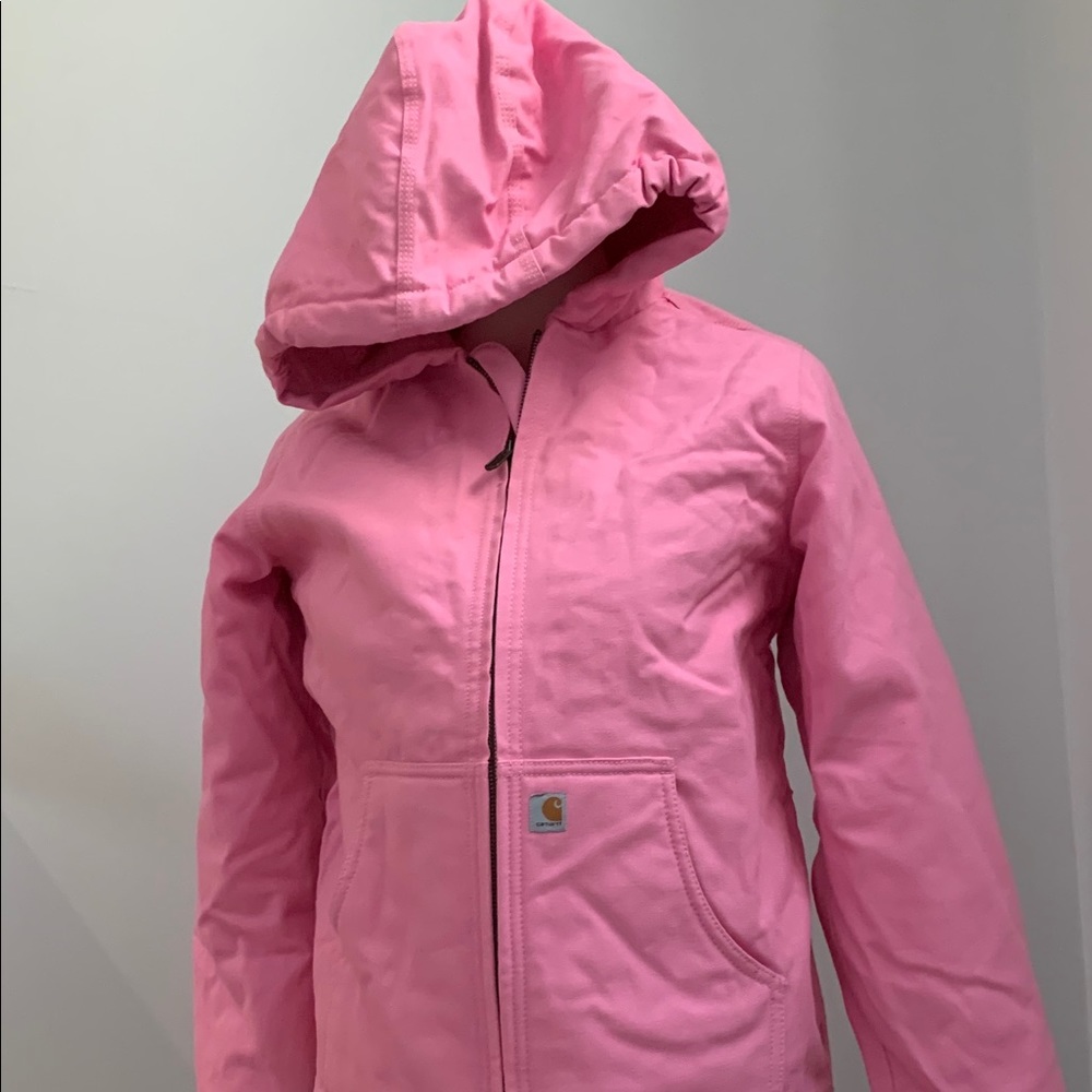 Girls Carhartt coat.  Girls large. Never worn